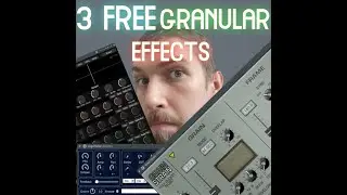 #shorts 3 Free Granular VST Effects and What They Sound Like (Argotlunar, Grain Strain, Emergence)