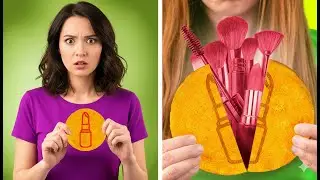 Секретные лайфхаки для макияжа! 😳💄 Забавные и эффективные бьюти-трюки.