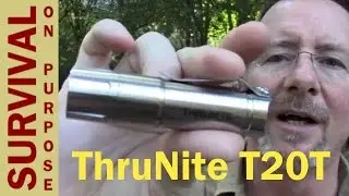 ThruNite T20T Titanium EDC Flashlight Review - Urban Survival Gear