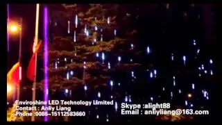 LED meteor light ,snowfall tube light ,holiday light