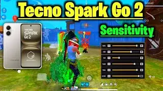 🔴Настройки хедшота в Free Fire на Tecno Spark Go 2 || Лучшие настройки хедшота в Free Fire