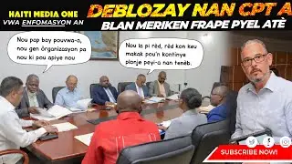 Gwo Deblozay Nan CPT a Etazini Foure Bouch nan Koze A, Lanmo San Jou Kraze Yon Drone Pou PNH