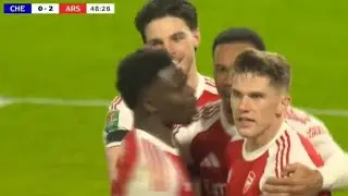 Viktor Gy&ouml;keres Goal | Chelsea vs Arsenal 2-3 | Highlights & Goals | EFL Cup 26/27