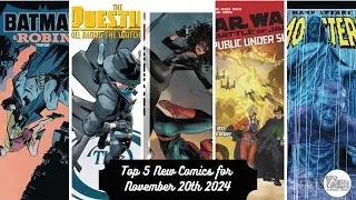 Must-Read Comics For November 20th, 2024 - Check Out The Top 5 Picks!