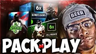 WORST $100 EVER SPENT IN MADDEN! ALL ROOKIE ULTIMATE LEGEND PACK AND PLAY SQUAD BUILDER!