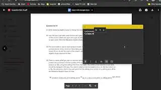 DBMS 1 Question set 41