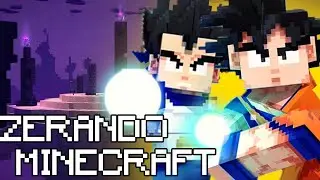 ZERANDO MINECRAFT PELA PRIMEIRA VEZ MAS... Eu sou o goku 😎