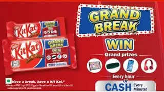 KitKat Grand Break Win Contest | KitKat chocolate Khao prize jito |win smartphone smart watch & more