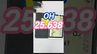 【ルービックキューブ】 OH 片手 25.638 #rubikscube #speedcubing #ルービックキューブ #shorts