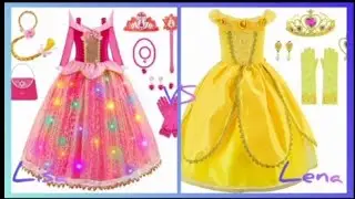 Lisa VS Lena#Princess Costumes#lisaorlena#trending video