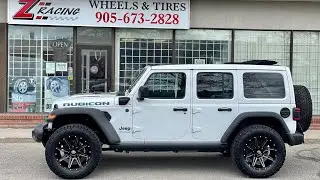 Jeep Wrangler rubicon 20 inch 20x10 xf-220 xf wheels 35x12.5r20 bfgoodrich ko2 tires Zracingltd