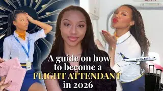 How To Become A Flight Attendant In 2026- A full guide-Is it still worth it? + salary + Expectations
