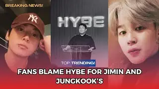 Fans Blame HYBE for Jimin and Jungkook&rsquo;s Growing Distance!