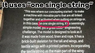 Error in Lego 10363 Leonardo da Vinci's Flying Machine Instruction Manual
