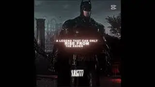 The end of the legend of Batman - Batman Arkham Knight edit