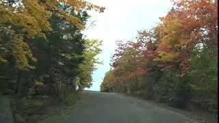 driving to Hay Island, Neguac