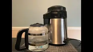 Assemble and Test Megahome Countertop Water Distiller - Test with HoneForest TDS Meter