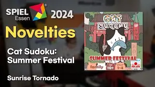 Cat Sudoku: Summer Festival - Sunrise Tornado | Essen Spiel 2024