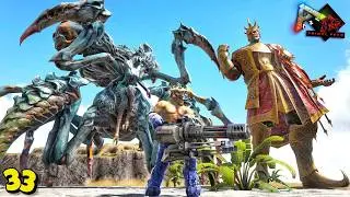 I Tamed Pseudo King & Queen&rsquo;s Final Battle But Boss Fight Gone Wrong 😭😭 ARK Dragon Hunter #33