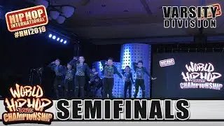 Sayawatha Dance Troupe - Philippines (Varsity) | HHI 2019 World Hip Hop Dance Championship Semis