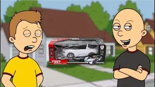 Classic Caillou Destroys Caillou's Car/GROUNDED