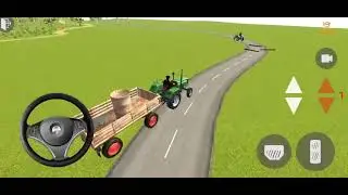 TRANSPORTING tractor driving 3d 🚜 #fs22 ⚡ Arjuna tractor Offroding🌾 Android gameplay🇮🇳#gta5 #gtav