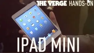 Apple iPad mini hands-on demo