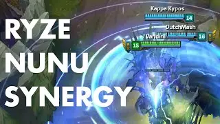 ryze & nunu ult combo INSANE PENTA