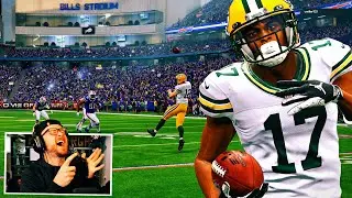 ONLY PASSING TO 99 DAVANTE ADAMS CHALLENGE - He Went Crazy!