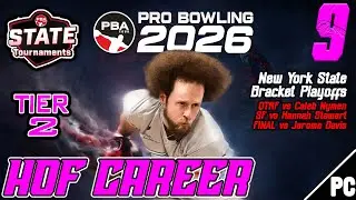 PBA Pro Bowling 2026 | HOF CAREER | #9 | TIER 2 | New York State Bracket Playoffs (1/25/26)