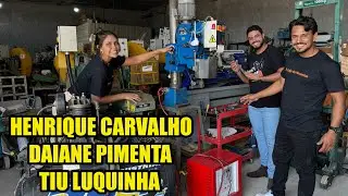 VISITA ILUSTRE TURMA MEGA DOA PROJETOS INSANOS ! @henriquecarvalhoh @DaianePimenta @TiuLuquinha 