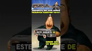 CHUM LEE SUE&Ntilde;A CON ESTE JUGUETE DE 100 A&Ntilde;OS 🚋 🧸 ✨ TRANV&Iacute;A DE KENTON TOYS CHICAGO A&Ntilde;OS 30