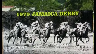 1979 Jamaica Derby - Lucky Ole Son With Jockey Emilio 'Bimbo' Rodriquez