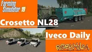 FARMING SIMULATOR 19 - ITA - Crosetto NL28 / Iveco Daily - TEST MOD (SOLO PC)