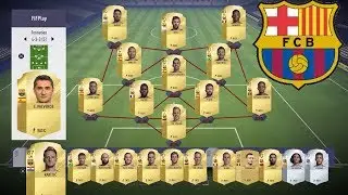 FIFA 18 Custom Tactics : FC Barcelona Valverde 4-3-3 HD