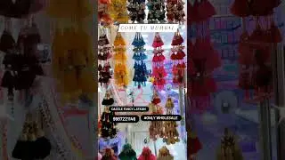 Wholesale laces mumbai || fancy latkan || #tassels #laces #wholesalelatkanmumbai #blogger #tranding