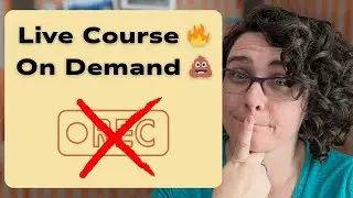Live Courses Die When You Record Them (Here's Why)
