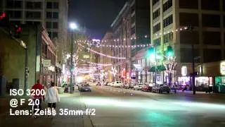 Canon 5D Mark III High ISO Video Test