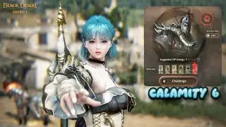 Black Desert Mobile | Black Shrine: Holbon (Bulgasal) Calamity 6 | Gameplay use Corsair & Shai