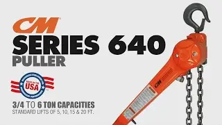 CM 640 Lever Chain Hoist