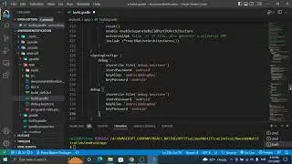 How to create Signed apk in react native