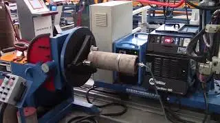 CS pipe RMD root pass and SS pipe TIG root pass