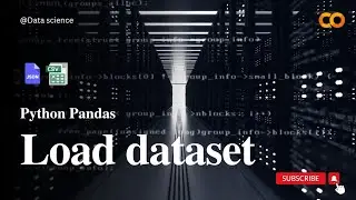 How to load dataset in python using pandas