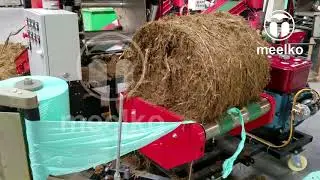 Empacadora diesel para ensilar cualquier tipo de alimentos para ganado en pasturas