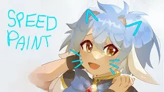 Mint Blancmanche【Galaxy Angel】~ Speedpaint