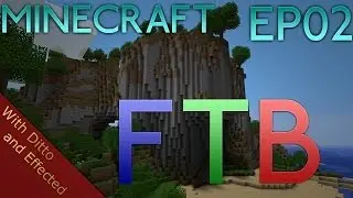 Minecraft Feed The Beast (FTB) Modded Survival TPPI - EP02 | Factory Time