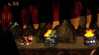 Donkey Kong Country: Level 24: Torchlight Trouble