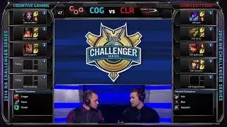 Cognitive Gaming vs compLexity.Red Game 1 | 3rd place NA Challenger Series #1 | COG vs CLR G1