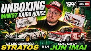 UNBOXING MINIGT KAIDO HOUSE - LA LEGGENDARIA STRATOS E LA CUSTOM DI JUN IMAI