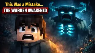 This Was a Mistake&hellip; The Warden Awakened #minecraft #ai